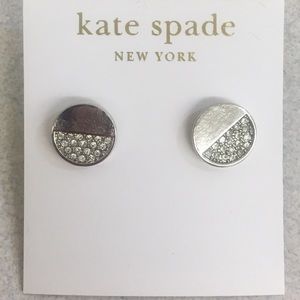 Beautiful NWOT kate spade crystal studs!